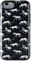 Apple iPhone 7 Hoesje - Wilma - Midnight Shine Serie - Eco Friendly Backcover - Leopard Black - Hoesje Geschikt Voor Apple iPhone 7