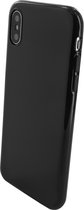 Apple iPhone X/10 Hoesje - Mobiparts - Essential Serie - TPU Backcover - Zwart - Hoesje Geschikt Voor Apple iPhone X/10