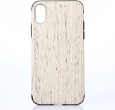 Apple iPhone X/10 Hoesje - Mobigear - Nature Serie - TPU Backcover - Nordic Walnut - Hoesje Geschikt Voor Apple iPhone X/10