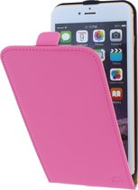 Apple iPhone 6/6s Plus Hoesje - Mobilize - Ultra Slim Serie - Kunstlederen Flipcase - Roze - Hoesje Geschikt Voor Apple iPhone 6/6s Plus