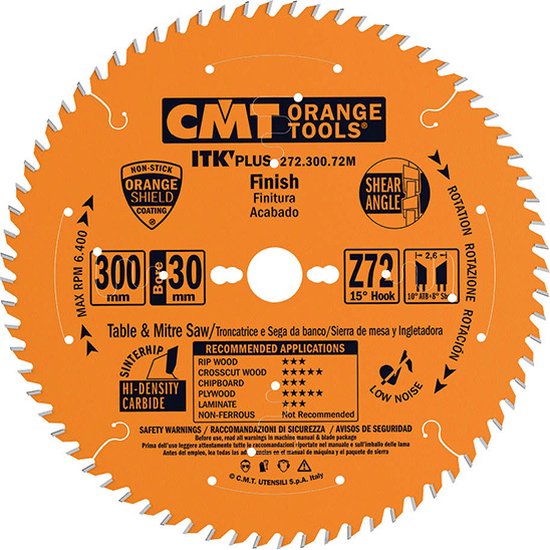 Cmt 236.210.12M Lame Circulaire Pour Fibre De Béton Dp 210 X 2,4-1,8 X