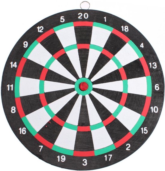 Lifetime Master Darts Dartbord 24 Cm Met 2 Pijlen