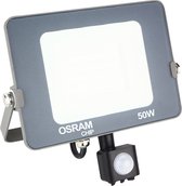 OSRAM - LED Bouwlamp 50 Watt met sensor - LED Schijnwerper - Natuurlijk Wit 4000K - Waterdicht IP65