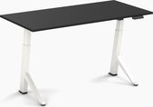 Worktrainer - YDesk - Zit sta bureau - Elektrisch - Memory display - 180x80 cm - Wit/Zwart