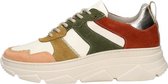 SUB55 Dames sneakers Sneakers Laag - groen - Maat 37