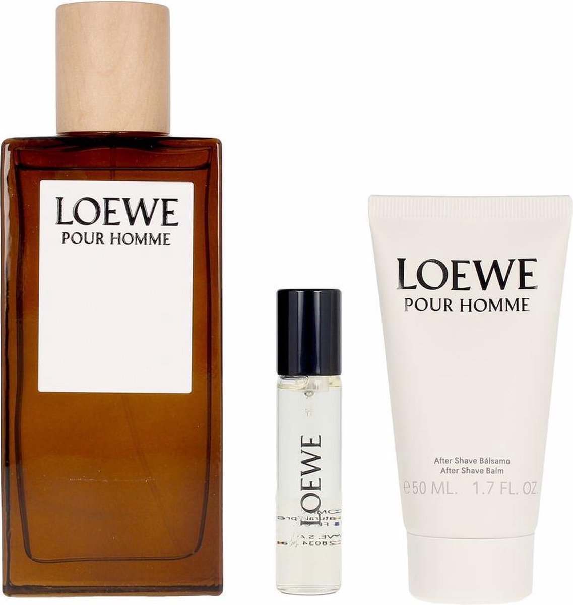 Parfumset voor Heren Loewe Pour Homme (3 pcs)