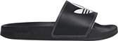 adidas Slippers - Maat 40.5 - Vrouwen - zwart - wit