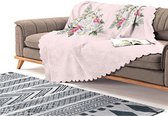 Zethome Bloemenpatroon Digital Printed Modern Chenille Sofa Cover , meubelhoes , Bank hoes , Zetel hoes , Bank beschermer 180x180