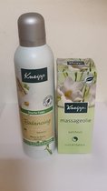 Kneipp - Combi Patchouli, douchefoam 200ml en massageolie 100ml.