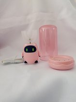 Kinder Robot Tandenborstel - Elektronische - Sonische - Rose - 2-6 jaar