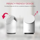 YI Dome bewakingscamera/babyfoon met wifi, 1080p, voor binnen en buiten, met infrarood nachtzicht, kunstmatige intelligentie voor menselijke detectie, bewegingsdetectie, 2-weg audio, werkt me