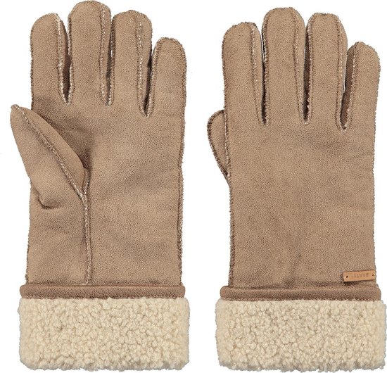 Barts Yuka Gloves light brown M/L Dames Handschoenen - light brown | bol.com