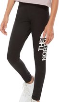 The North Face Big Logo Legging - Meisjes - zwart wit XL-164/176