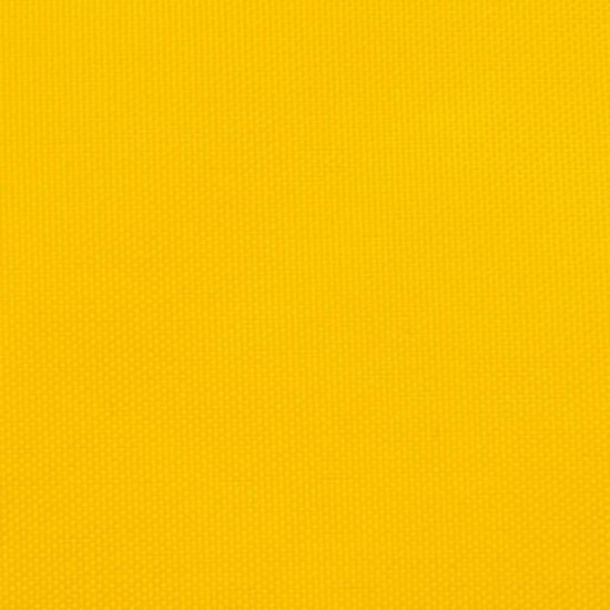 vidaXL Parasol rectangulaire 3 x 5 m Tissu Oxford Jaune