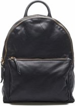 Chabo Bags leren Backpack Black