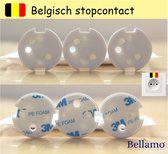 Bellamo®| Stopcontact beveiliging België |Stopcontactbeschermers | kinderbeveiliging set | baby veiligheid | 10, 20 of 30 stuks