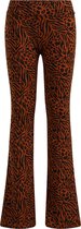 WE Fashion Meisjes flared broek met dessin