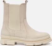 Muyters Chelsea boots Beige Synthetisch - Maat 38