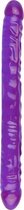 Crystal Jellies Double Dong - Paars - Sextoys - Dildo's  - Dildo - Dildo Dubbel