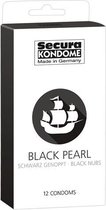 Secura Black Pearl Condooms - 12 Stuks - Drogist - Condooms - Drogisterij - Condooms