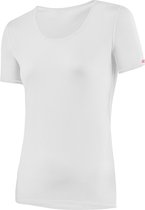 Löffler Sportshirt S/s Transtex Dames Polypropyleen Wit Mt 46