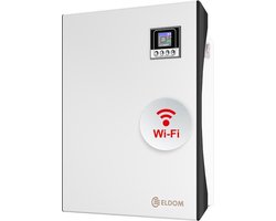ELDOM Smart wandconvector Wifi 500 watt 453x400x84