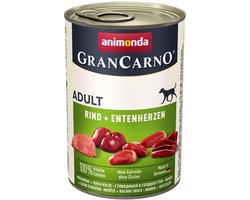 Animonda Grancarno Adult Rund + Eendenhart 6 x 400 gram ( Hondenvoer )