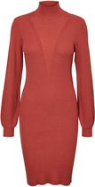 Vero Moda Jurk Vmraina Ls Highneck Above Knee Dress Ga 10250666 Chili Oil Dames Maat - S