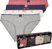 Happy Shorts Kerst Slips Dames 4-Pack D685 - Maat 40 - Onderbroek