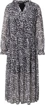 Sublevel blousejurk Antraciet-M (38)
