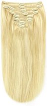 Remy Human Hair extensions straight 18 - blond 22/613