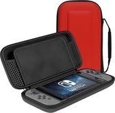 Geschikt Voor Nintendo Switch OLED Case Hoes Hard Cover Geschikt voor Nintendo Switch OLED - Rood