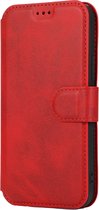 iPhone 6/6S leren portemonnee hoesje - PU leer - Pasjes - Wallet case - Book case - Opbergruimte