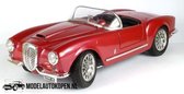 Lancia Aurelia B24 Spider 1955 (Rood) 1/18 Bburago + Showcase - Modelauto - Schaalmodel - Model auto - Miniatuurautos - Miniatuur auto