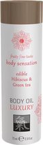 Luxe Eetbare Body Oil - Hibiskus & Groene Thee - Drogist - Massage