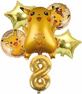 Pokemon Ballon Droom Thema Party Decoratie Benodigdheden Pikachu Verjaardagsfeestje , Nummer 8