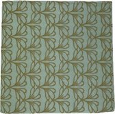 Luxe servetten - Groen met goud - Papier - 16.5 x 16.5 - 30 stuks