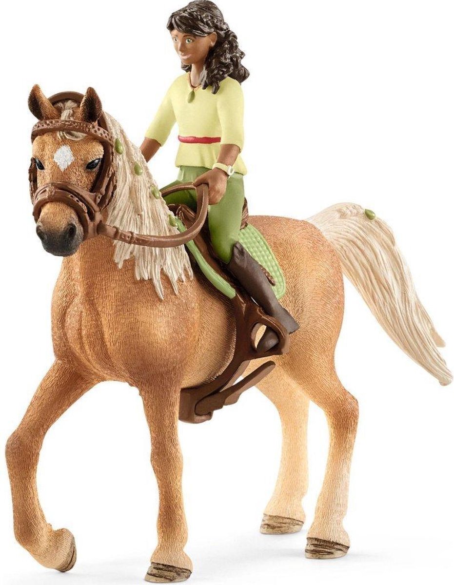 schleich HORSE CLUB - Speelfigurenset - Sarah & Mystery - Kinderspeelgoed voor Jongens en Meisjes - 5 tot 12 jaar - 42542 — afbeelding 14