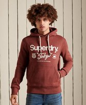 Superdry Heren Trui Core Logo American Classics hoodie met zak