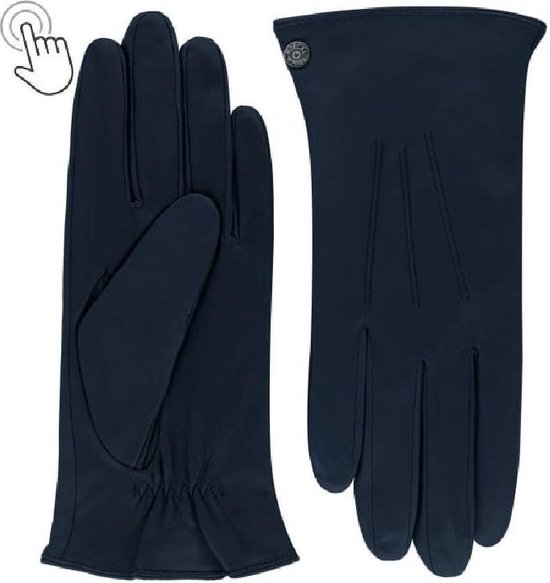 Roeckl Tallin Touch Leren Dames Handschoenen Maat 8,5 - Classic Navy