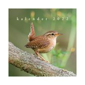Hobbit jaarkalender vogels 2022 - vierkant formaat - maand - vogels