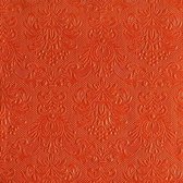 Ambiente Elegance Orange papieren servetten