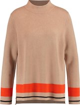 GERRY WEBER Dames Trui met gestreepte rand