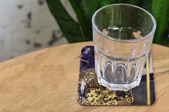 Sous- Sous-verres - Pallas Athena - Gustav Klimt - 10x10 cm - 6 pièces