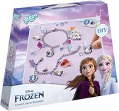 Disney Frozen bedel armbandjes maken met Anna en Elsa Totum knutselset best friend bracelets - Forest Charm Bracelets zilverkleurig
