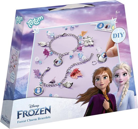 Hobbypakket - Disney Frozen 2 Forest Charm Bracelets - Bedelarmbandjes maken