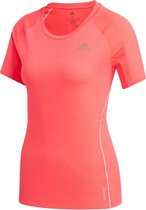adidas Runner Shirt Dames - roze - maat M