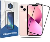 Prisma NL® iPhone Screenprotector - iPhone 13 - iPhone 13 Pro - Premium - Beschermglas - Gehard glas - 9H - Zwarte rand - Tempered Glass - Full cover