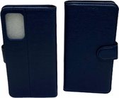 Oppo A52 Blauwe Portemonnee Wallet Case – TPU  hoesje met pasjes Flip Cover - Boek  beschermend Telefoonhoesje