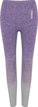 FitProWear Naadloze Sportlegging Ibiza Dames Paars - Maat XL - Legging - Sportlegging - Sportbroek - Sportkleding - Nylon - Polyester - Rekbare legging - Lange broek dames -